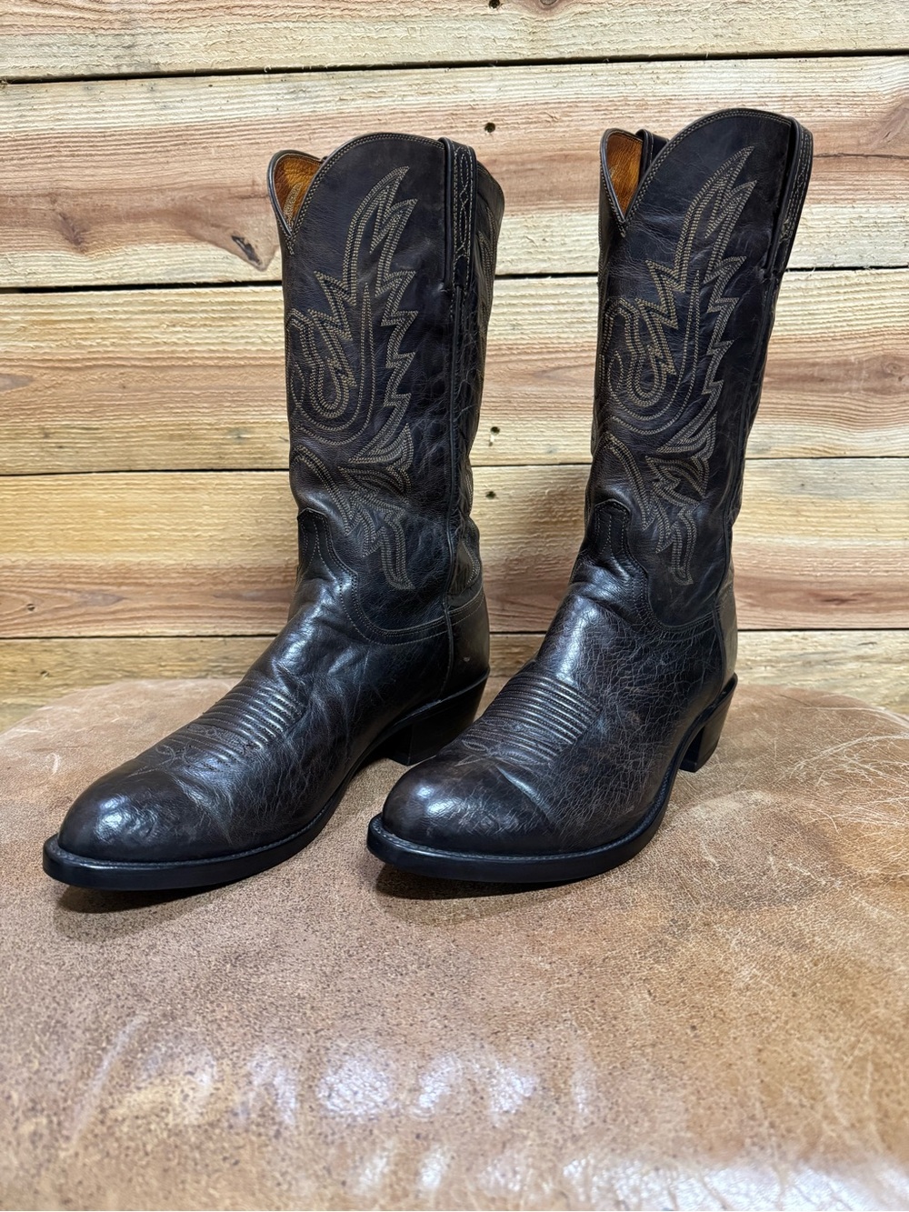 Lucchese 1883 Mad Dog Goat Cowboy Boots Men’s size 11EE